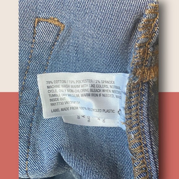 👖 HIGHEST RISE STRETCH WILD FABLE JORTS JEAN DENIM SHORTS SZ 6 / 29R - Picture 7 of 7